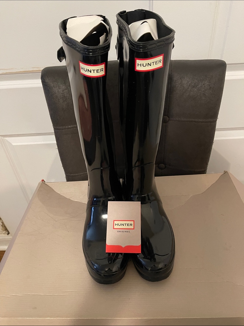 Hunter rain boots